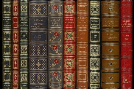 Красивые корешки книг