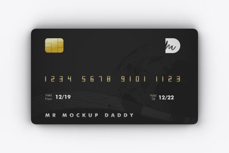 Кредитная карточка макет