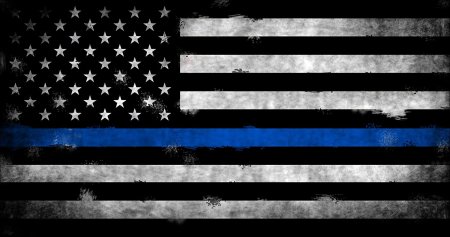 Thin Blue line флаг