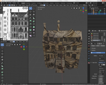 Процедурные материалы Blender 2.8