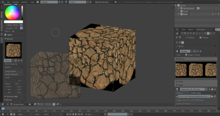 Объемная текстура в Blender