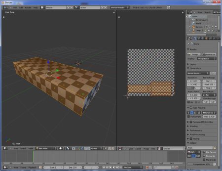 Объемная текстура в Blender