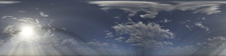 HDRI карта неба для Blender