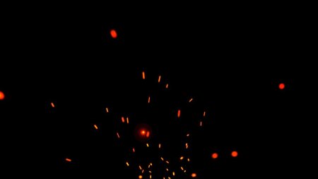 Fire Sparks Overlay
