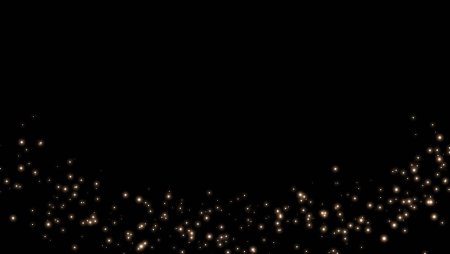 Мерцание на черном фоне