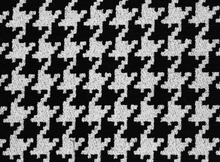 Твид Houndstooth ткань