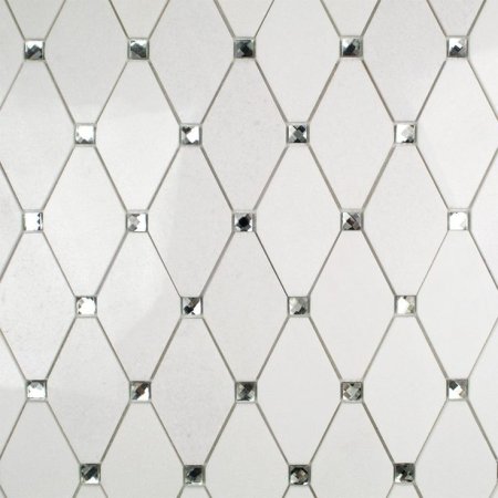 Зеркало Miracle ma01 Almaz Romb 345/260/v8 Silver