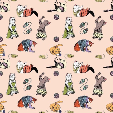 Фон с котами