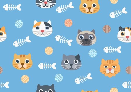 Фон с котиками
