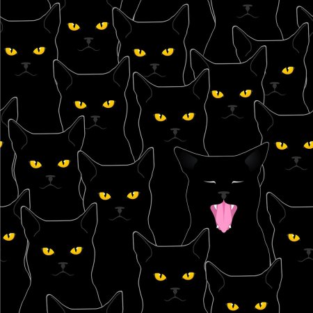 Фон с котиками