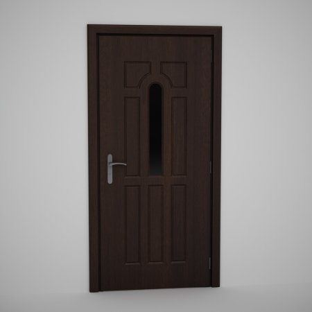 3ds Max модель двери