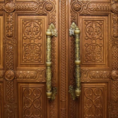Текстура деревянной двери