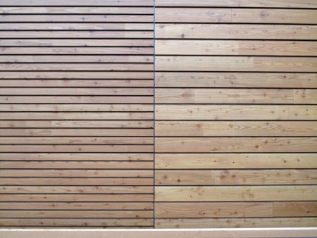 Wood Panel facade
