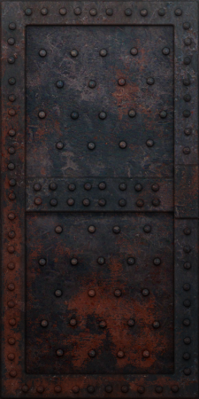 Бесшовная текстура металлической двери (41 фото)