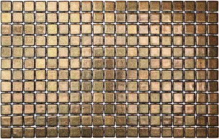 Стеклянная мозаика Space 25x25 золотой