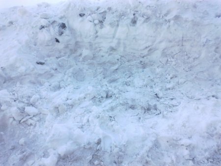 Текстура снежной дороги