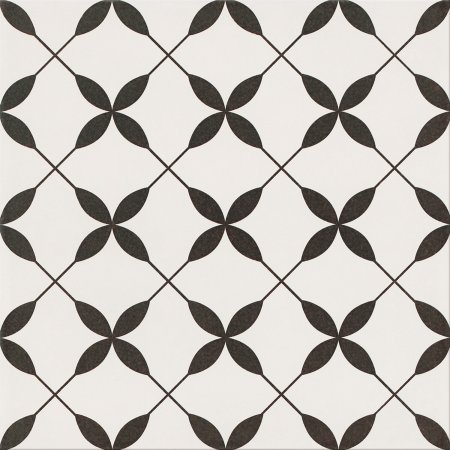 Плитка керамогранит пэчворк Clover Black Опочно 30х30
