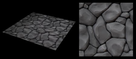 Displacement 3ds Max для камня