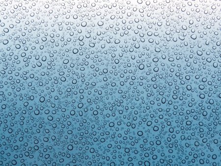 Капли воды на стекле
