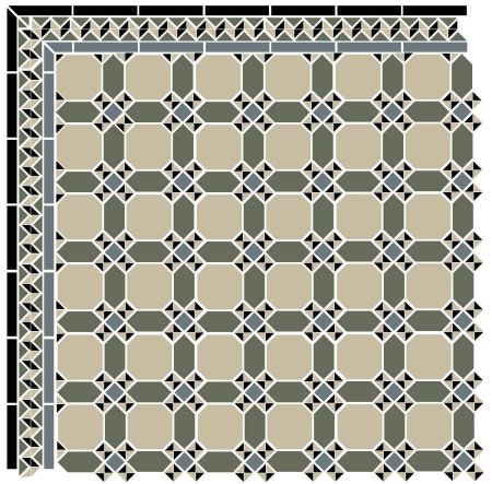 Плитка TOPCER Victorian Designs