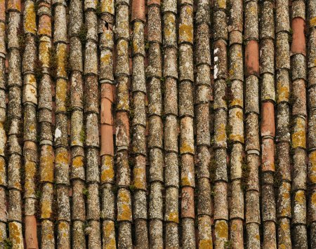 Черепичная крыша текстура