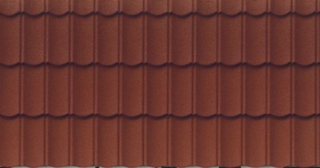 Шинглас RAL 8017 черепица текстура