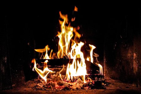 Бесшовная текстура огня в камине (46 фото)