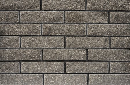 Кирпич одинарный скала ложковый мокрый асфальт (черный) 250х100х65