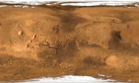 Карта планеты Марс