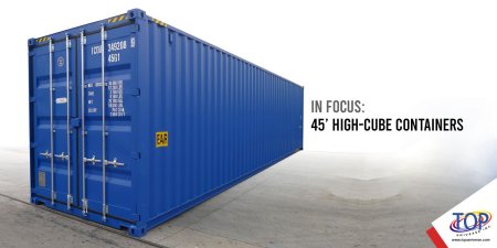40 Футовый контейнер High Cube Pallet wide грузоподъемность
