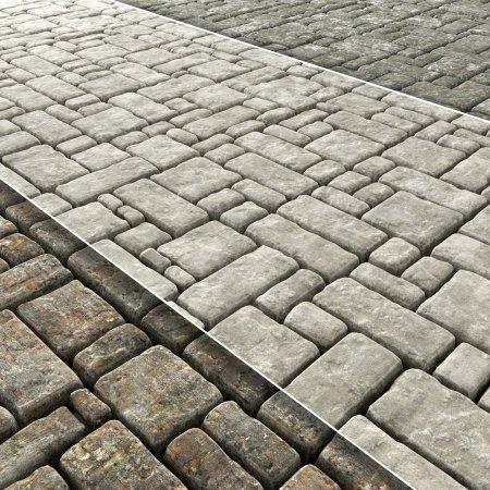 Тротуарная плитка Классико серая