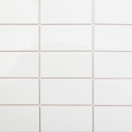 Ceramic White белый 01 6x25