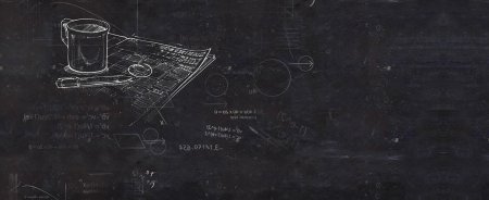 Мел на доске текстура