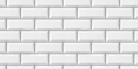 Wt15brc00 Brick White 25.3x75