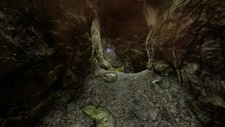 Skyrim мшистая пещера