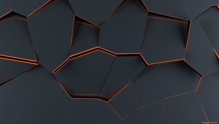 Геометрические фигуры на черном фоне