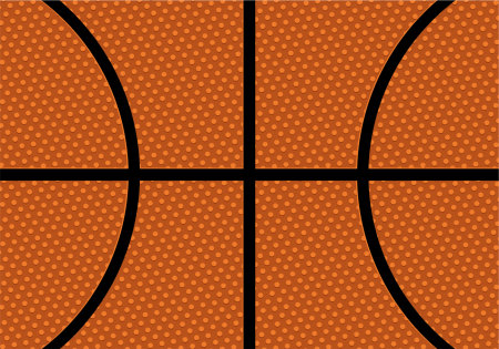 Текстура баскетбольного мяча