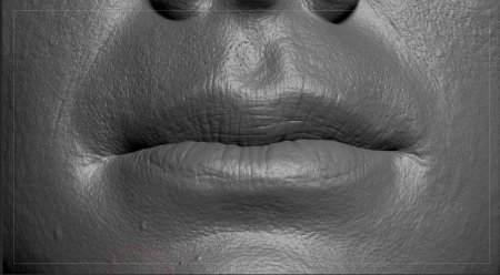 Губы Zbrush