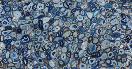 64094 Blue камень Agate