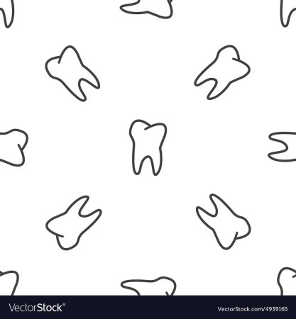 Зуб вектор паттерн