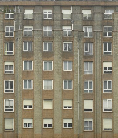 Фасад хрущевки