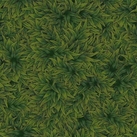 Стилизованная трава текстура