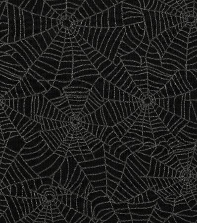 Ткань с рисунком паутины