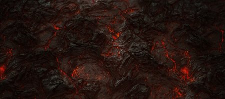 Лава материал для Unity