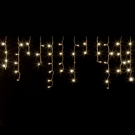 Гирлянда светодиодная бахрома Сноу бум 96led, 3x0,7 м, белый, ПВХ провод, 220в