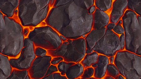 Вулканическая лава слэб