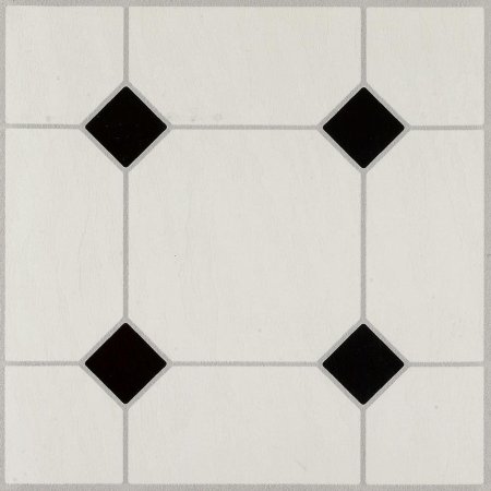 Кер. Мозаика Octagon big White/Black Matt (gtpl61466/cla006) 300х300х6