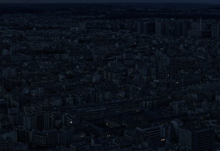 Фон темный город