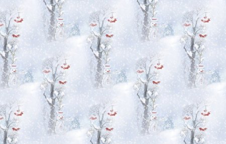 Фоны зимние бесшовные