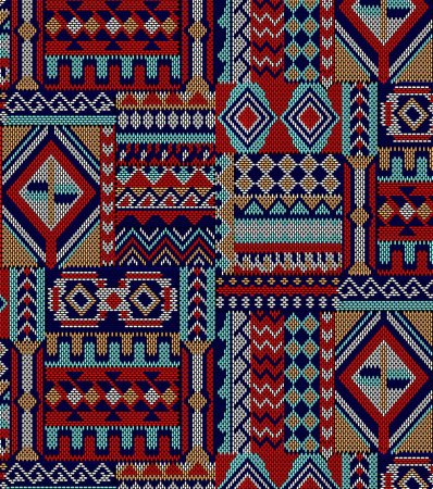 Ткань с этническим орнаментом